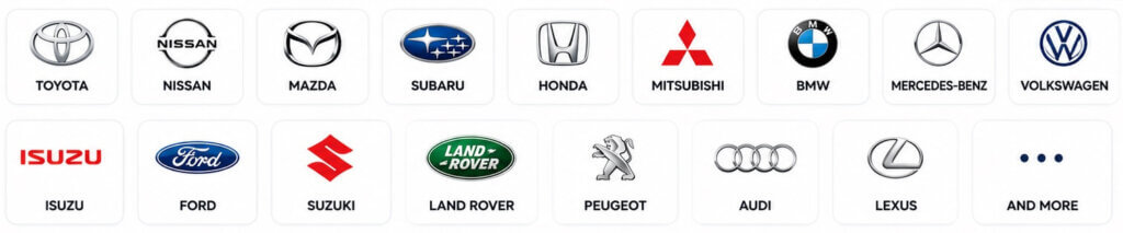 Car key replacement and smart key programming services for Toyota Nissan Mazda Subaru BMW Mercedes and other vehicle brands in Kenya