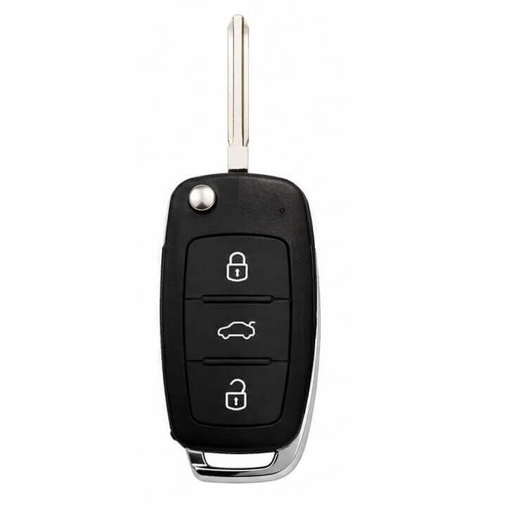 Remote flip car key duplication and programming services in Kenya. Upgrade from standard key to flip key remote.