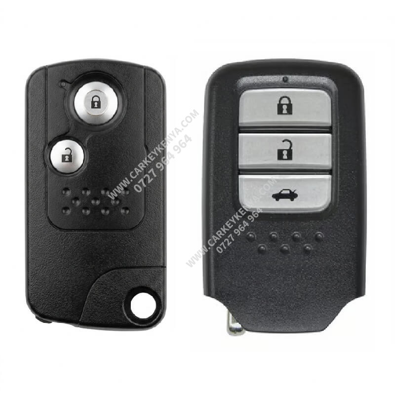 Honda Freed Twist Knob and Smart key front view