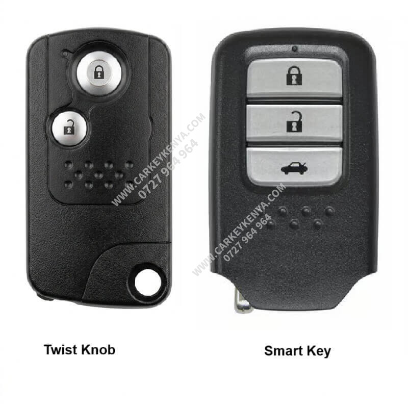 Honda Smart Keys in Kenya front view