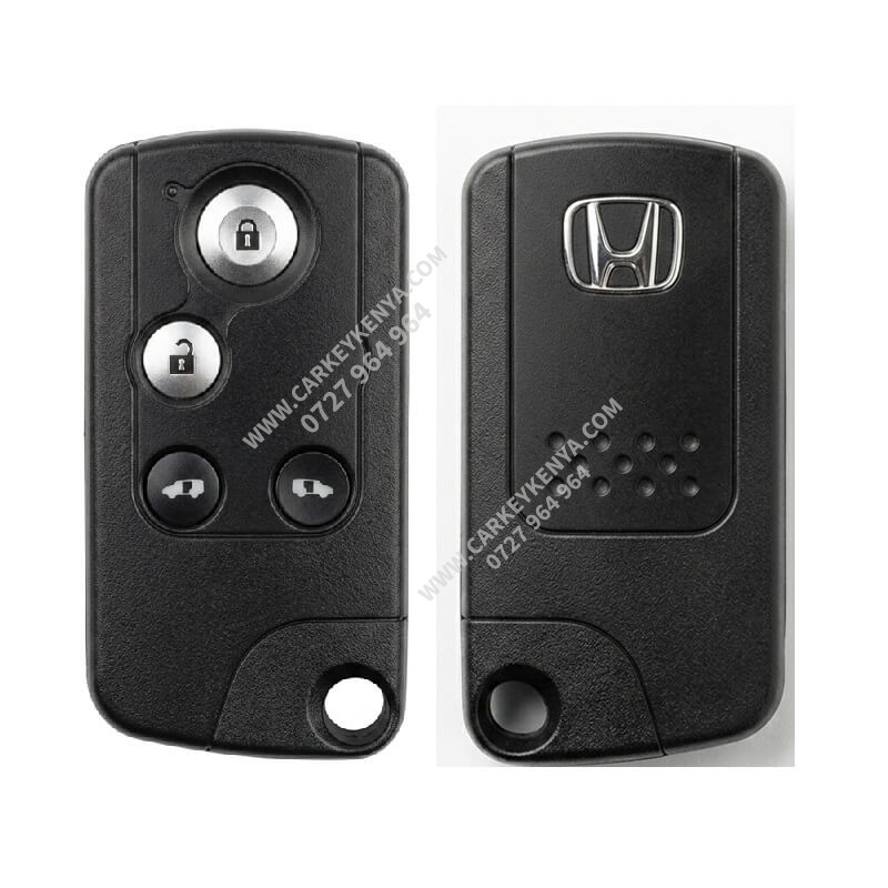 Honda Stepwagon knob key front and back view