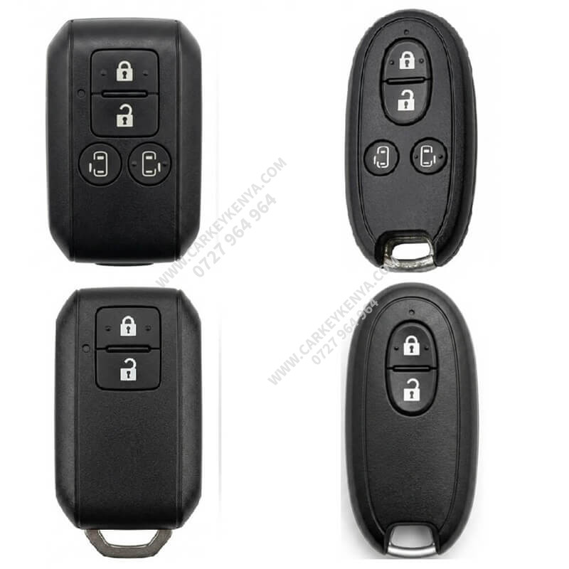 Mazda Flair smart key front view