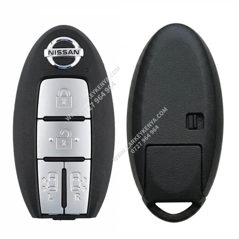 Nissan Elgrand Smart Key in Kenya front & back view