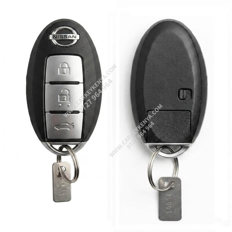 Nissan Fuga twist knob front & back view