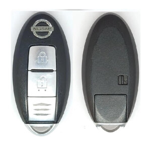 Nissan March Smart Key Duplication front and back view
