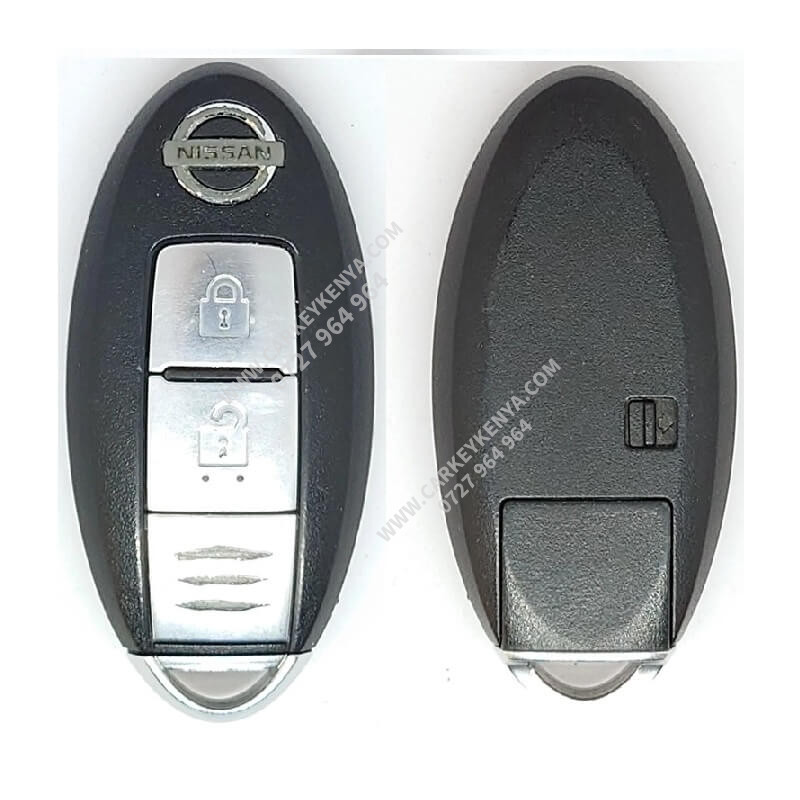 Nissan March Smart Key Duplication front and back view