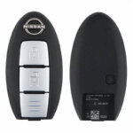 Nissan Navara smart key front and back view