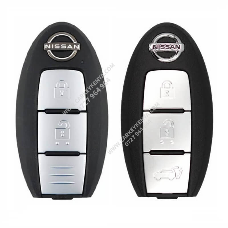 Nissan Qashqai smart key duplication in Kenya front view