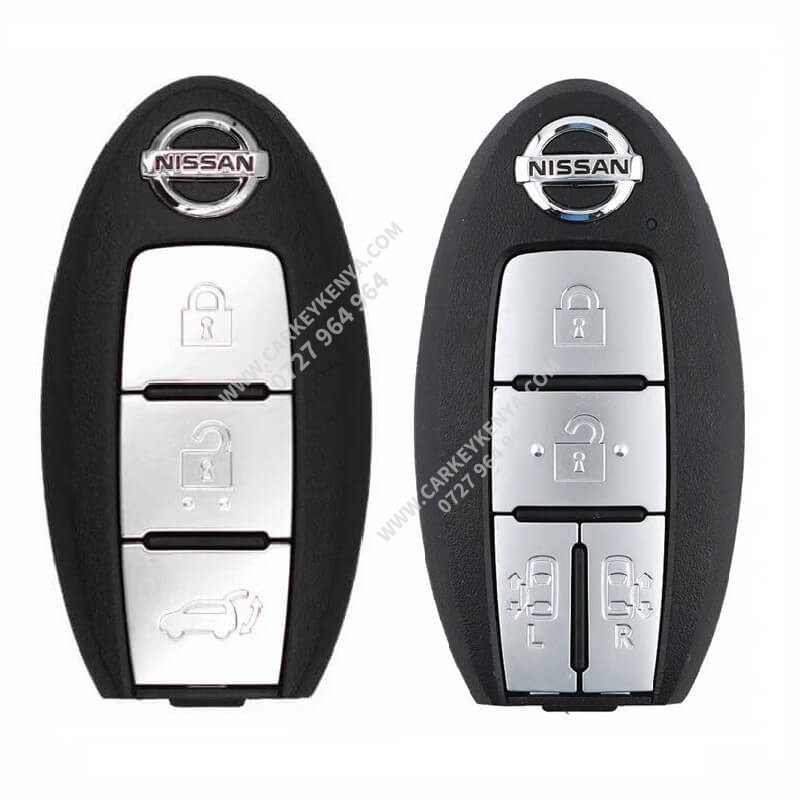 Nissan Serena Smart Key & Twist Knob front view