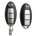 Nissan Sylphy smart key front & twist knob key front view