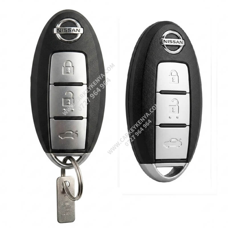 Nissan Sylphy smart key front & twist knob key front view