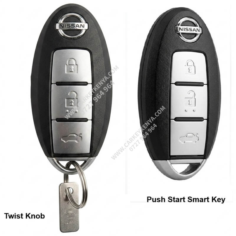 Nissan Sylphy Smart Key in Kenya front view