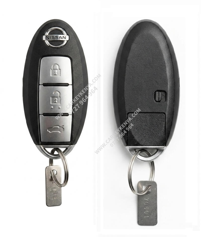 Nissan Sylphy twist knob front & back view