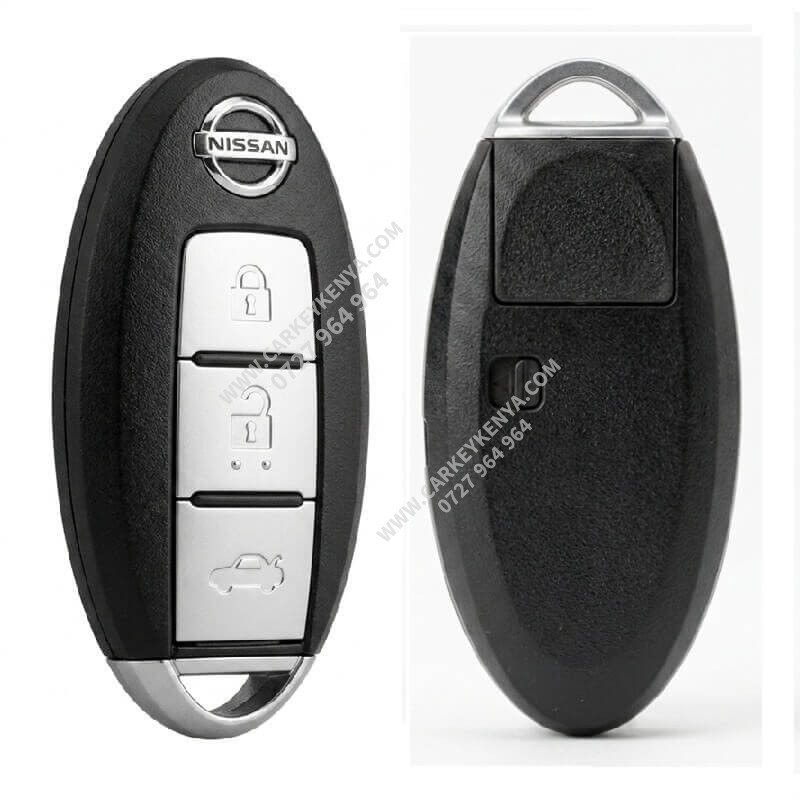 Nissan Teana smart key front & back view