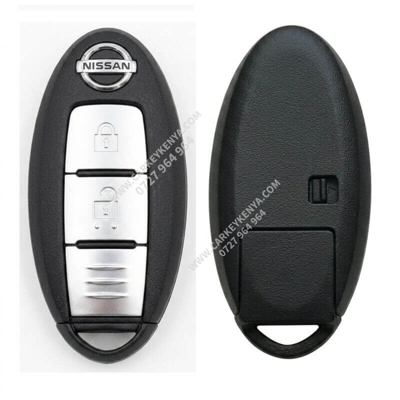 Nissan Tiida Smart Key Twist Knob front and back view