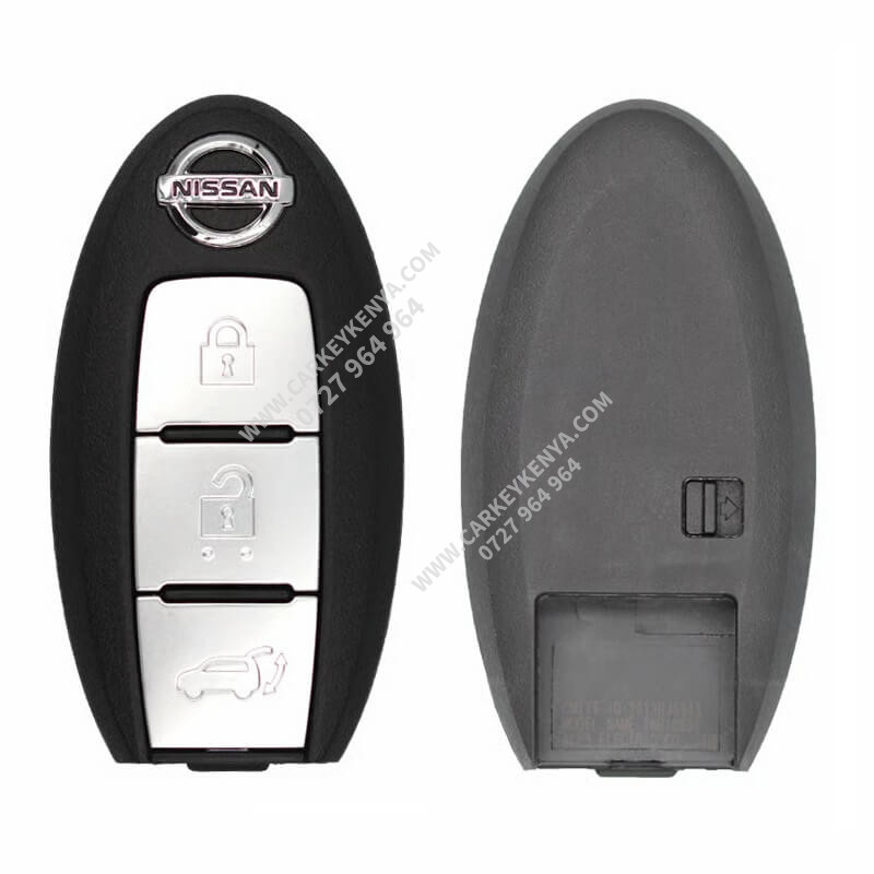 Nissan X-Trail Smart Key front & back view