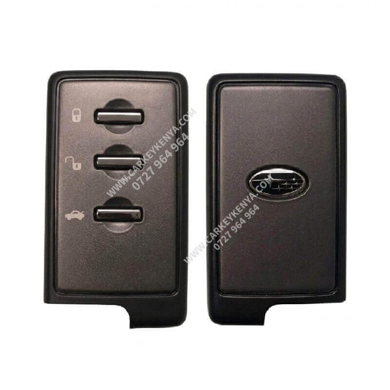 Subaru Impreza smart key first generation-front & back view Kenya