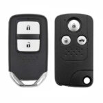 Honda CR-V twist knob and smart key front view