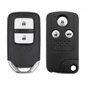 Honda CR-V twist knob and smart key front view
