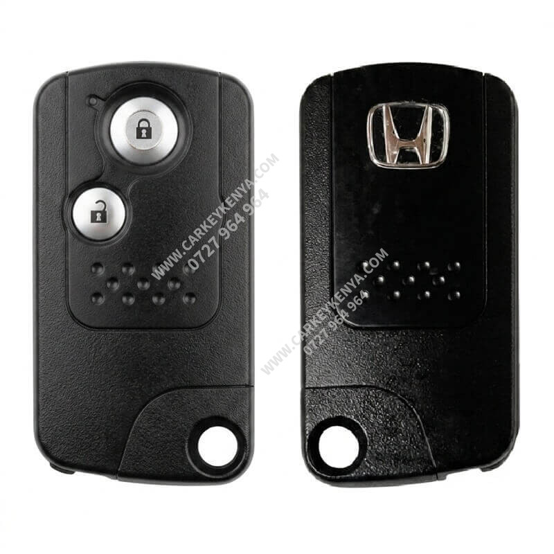 Honda Civic Twist Knob Key front and back view Kenya